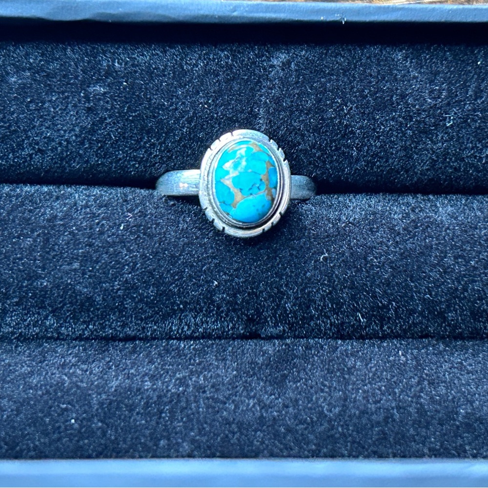 Silver Turquoise Ring